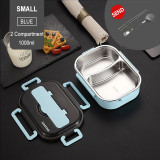 Portable Stainless Steel Lunch Box Bento Box Leakproof Food Container
