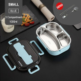 Portable Stainless Steel Lunch Box Bento Box Leakproof Food Container