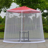 Outdoor See Through Mesh Mosquito Net Umbrella Cover