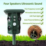 Outdoor Solar Ultrasonic Animal/Pest Repellent
