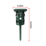 Outdoor Solar Ultrasonic Animal/Pest Repellent