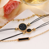 Good Vibes Bracelet - Onyx Edition