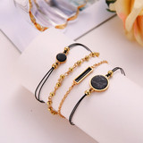 Good Vibes Bracelet - Onyx Edition