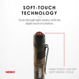 NEBO INSPECTOR | Powerful pocket light that outputs 180 lumens, with 3 light modes and 3x adjustable zoom