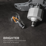 NEBO HIGH BRIGHT | LED 6000 Lumen | Directional Adjustable | Standard Light Socket | Garage, Work Shop | Carter Goods Bundle's