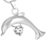 Leaping Dolphin Urn Necklace Leaping Dolphin Urn Necklace