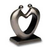 Couple Holding Hands Keepsake Cremation Urn