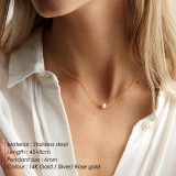 e-Manco stainless steel choker pearl necklaces for women gold layered Chain necklace jewelry e-Manco stainless steel choker pearl necklaces for women gold layered Chain necklace jewelry