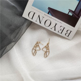 Punk Human Face Drop Earrings For Women Retro Abstract Hollow out Statement Hand Metal Fashion Dangle Earring Jewelry