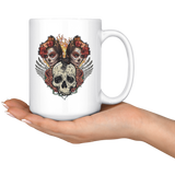 Old Sugar Skull Coffee Mug