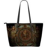 Steampunk Vintage Clock Large Tote