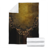 Steampunk Vintage Throw Blanket