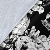 Skulls Throw Blanket