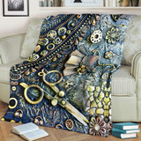 Steampunk Bobbin Blanket