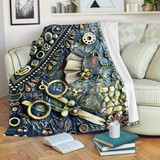 Steampunk Bobbin Blanket