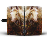 Vintage Horse Phone Wallet