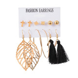 12 Pairs/Set Women's Earrings Set Stud Earrings For Women Bohemian Fashion Jewelry Vintage Geometric Crystal Pearl Earrings 2020 12 Pairs/Set Women's Earrings Set Stud Earrings For Women Bohemian Fashion Jewelry Vintage Geometric Crystal Pearl Earrings 2020