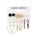 12 Pairs/Set Women's Earrings Set Stud Earrings For Women Bohemian Fashion Jewelry Vintage Geometric Crystal Pearl Earrings 2020 12 Pairs/Set Women's Earrings Set Stud Earrings For Women Bohemian Fashion Jewelry Vintage Geometric Crystal Pearl Earrings 2020