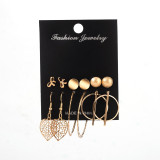 12 Pairs/Set Women's Earrings Set Stud Earrings For Women Bohemian Fashion Jewelry Vintage Geometric Crystal Pearl Earrings 2020 12 Pairs/Set Women's Earrings Set Stud Earrings For Women Bohemian Fashion Jewelry Vintage Geometric Crystal Pearl Earrings 2020