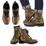 Brass Clock Boots
