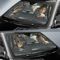 Hop Funny Auto Sun Shade Windshield