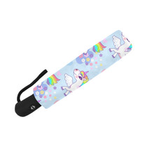Cartoon Unicorn Auto Foldable Umbrella