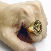Valknut for the Warriors™ - Viking Valknut Steel Ring