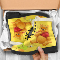 Winnie the Pooh Faux Fur Leather Boots