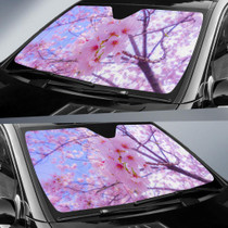Sakura Flower Japan Auto Car Sun Shade Windshield