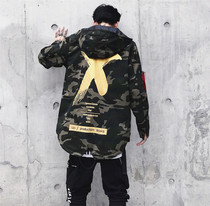 Men Fashion Embroidery Military Camo Jacket