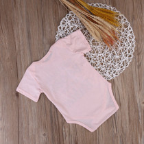 Cute Newborn Baby Girl Bodysuit Pink Silly Daddy Bebes Bodysuits Jumpsuit One Pieces Outfit Clothing 0-18M