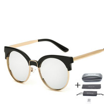 RFOLVE 2017 Classic polarized Half Metal Sunglasses Men Women Brand Designer Glasses  Sun Glasses Gafas Oculos De Sol RF1050