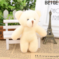 Cute Baby Soft Plush DIY Bear Dolls Christmas Gifts Bear Dolls Toys For Children 11cm