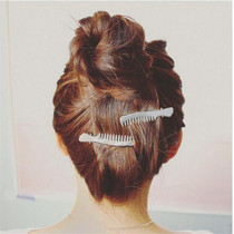 Delicate 2017 1Pcs Women Comb Pattern hairpins Hair Clip Hair Accessories Hair Clips Headpiece  Hair Jewelry freeshipping