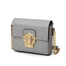 2017 Designer Women Chain Messenger Bags Lizard Pu Leather Lock Women Bag Gold Chain Small Black Mini Crossbody Bags