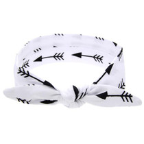 Lovely Elastic Stretch Plain Rabbit Bow Knot Hairbands Hair Grips Headband Head Bands Turban Headwear Hair Accessories For girls
