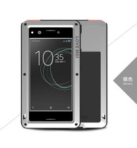 LOVE MEI Metal Aluminum Case For SONY Xperia XA1/ XA1 Ultra /XZ Premium Armor Shockproof Waterproof Case for XA1 Outdoor Case