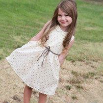Girls Dress Kids Baby Sleeveless Princess Party Pageant Dresses With Waistband