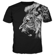 Mr.1991INC New Arrivals 3d T-shirt For Men/Women Digital Print Domineering Lion Quick Dry Summer Tops Tees Tshirts Fashion