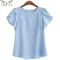 2018 fashion women top kimono blouses O-neck shirts chiffon casual vintage tops plus size XXXXL 5XL blusas blouse women's