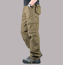 VXO  Men's Cargo Pants Casual Mens Pant Multi Pocket Military Overall Men Outdoors High Quality Long Trousers