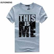 KUYOMENS Men T-Shirts Plus Size Tee Shirt Homme Short Sleeve Casual Men's T Shirts Male TShirts Camiseta Tshirt Homme Brand