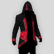 Assassins Creed 3 III Conner Kenway Hoodie Coat Jacket Anime Cosplay Assassin'S Costume Cosplay Overcoat Free Shipping