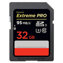 Kimsnot 32GB SDHC Class 10 256GB 128GB 64GB 16GB SD SDXC Card Extreme Pro Flash Memory Card High Speed 95MB/s 633x Wholesale