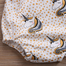 Baby Clothing Infant Baby Girls Polka Dots Romper BackCross Jumpsuit Outfits Summer Clothes
