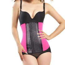 Waist Trainer corsets and bustiers latex corset underbust women slimming body shaper waist cincher slimming belt shapewear