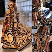 Floral Print Boho Dress