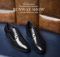 arow VIP Brand Fashion Genuine Leather Men Dress Shoes, Luxury Leather Men Shoes, High Quality Oxfords Shoes For Men