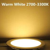 10pcs/lot Dimmable LED Panel Light Ultra thin 3W/4W/6W/9W/12W/15W/25W LED Ceiling Recessed Grid Downlight / Round Panel Light