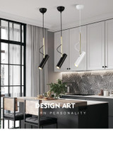 LukLoy Bedside Pendant Down Light Hanging Kitchen Suspension Lamp LED Spot Lighting LED Down Light Adjustable Downlight Hanglamp